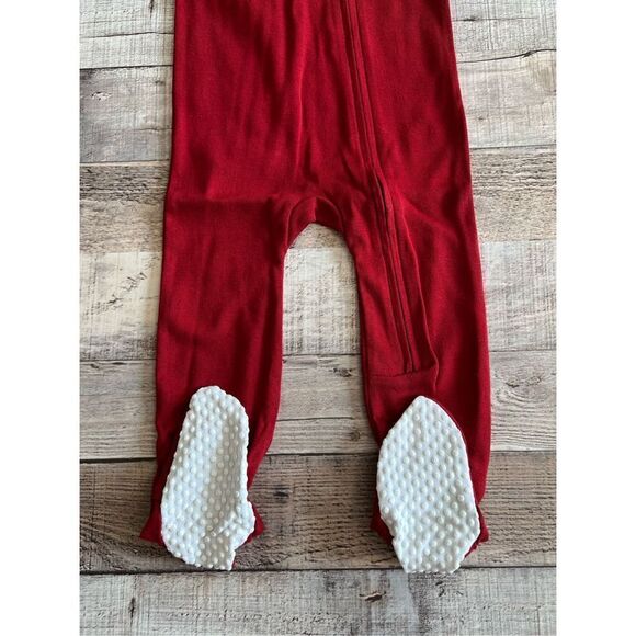 NWT Amazon Essentials Giraffe‎ Zoo Animals Cotton  Zipper Footies(2) 18 months - Picture 9 of 16